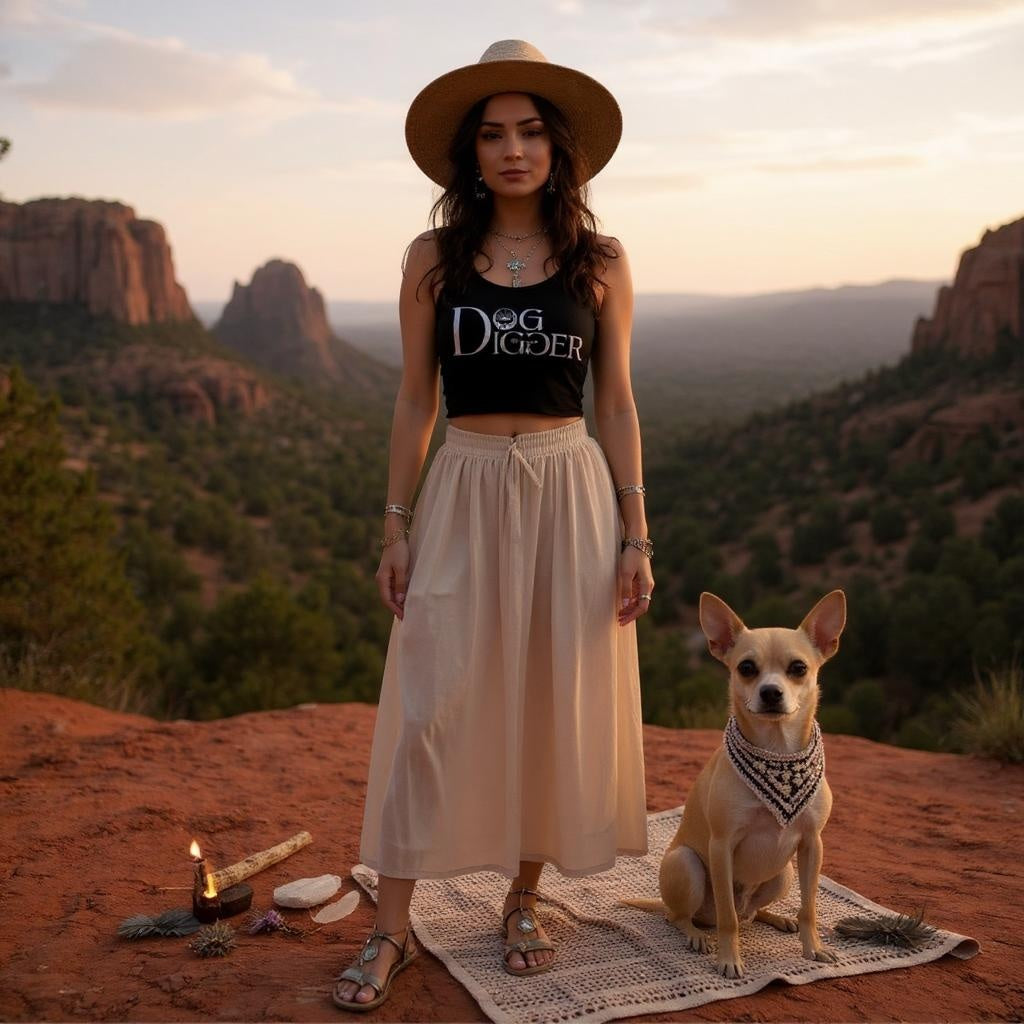 Dog Digger Crop Top