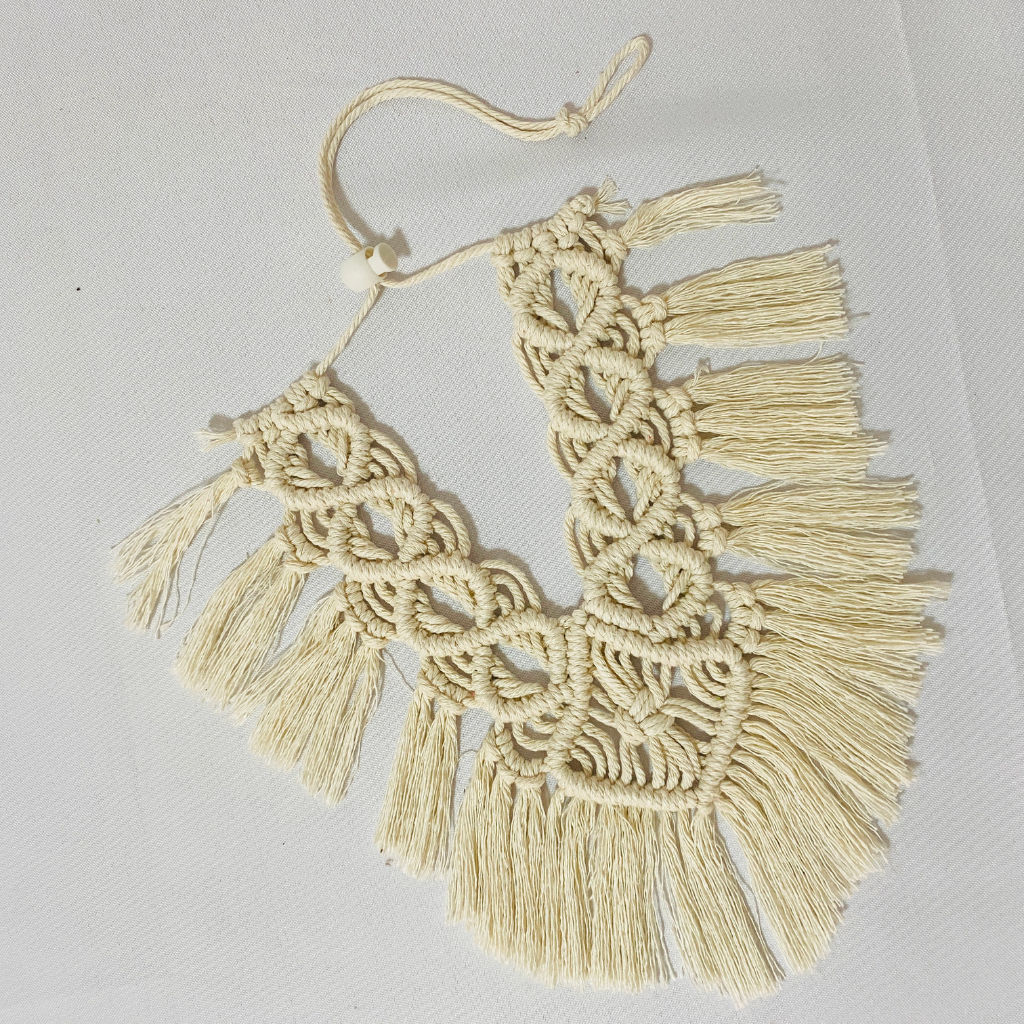 Vintage Macrame Bandana