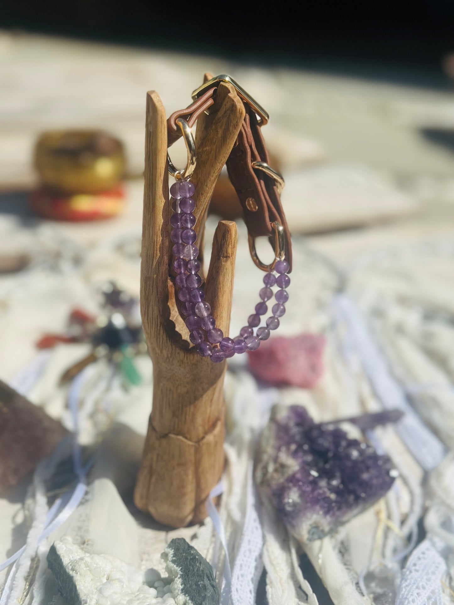 Amethyst Crystal Collar