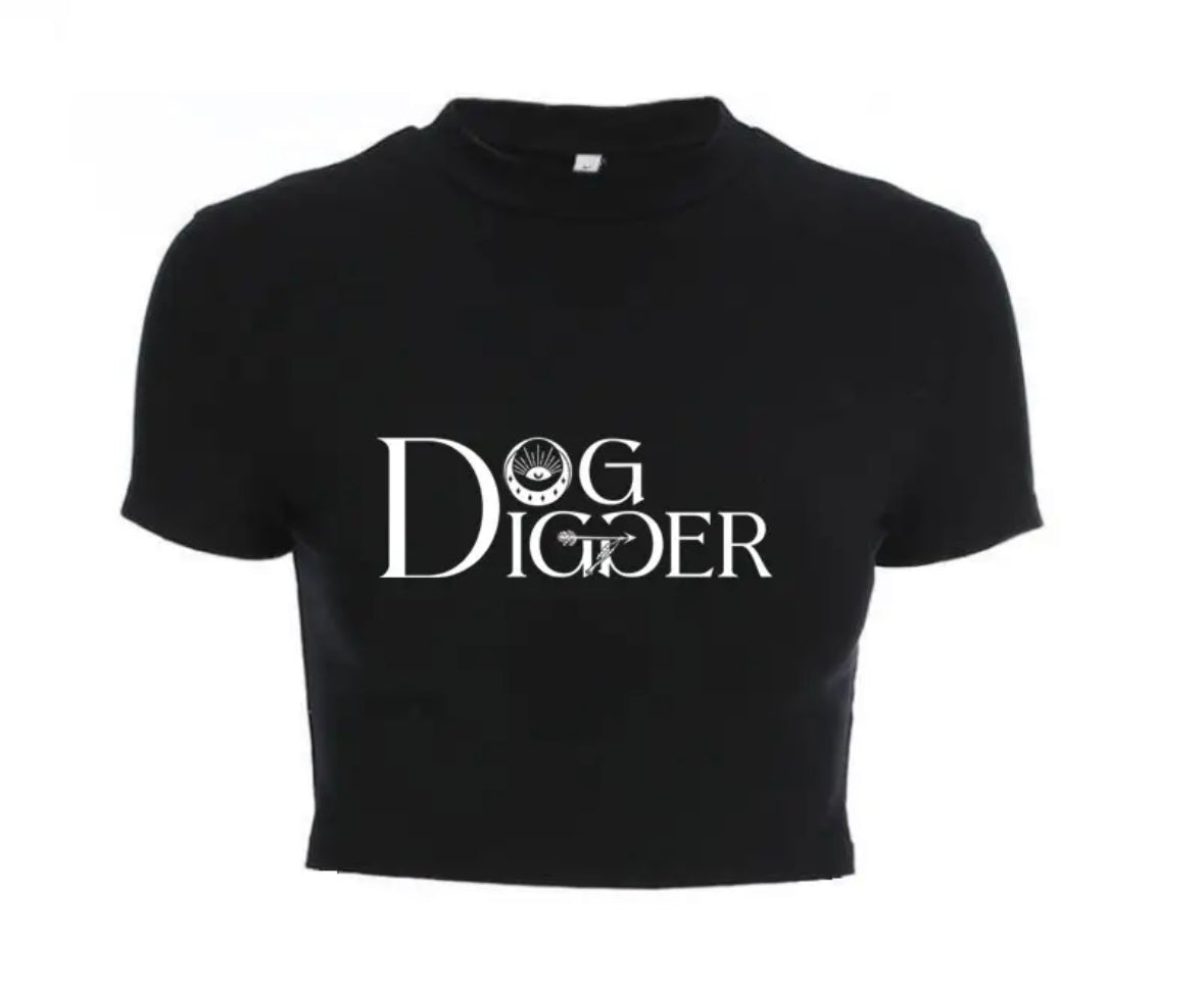 Dog Digger Crop Top