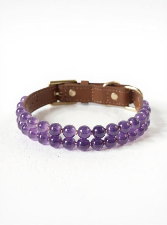 Amethyst Calm Collar- Crystal Collar