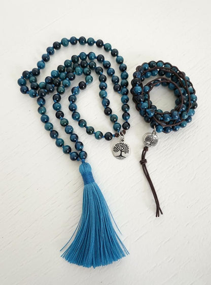 Mala Beads and Wrap Collars