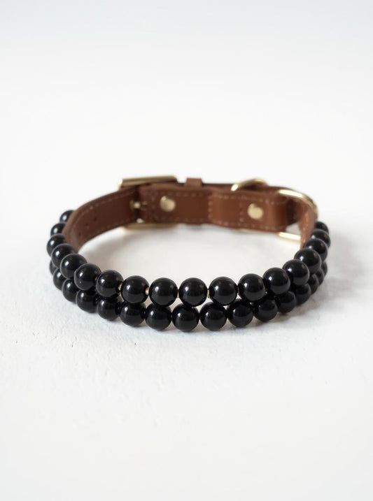 Obsidian Crystal Collar