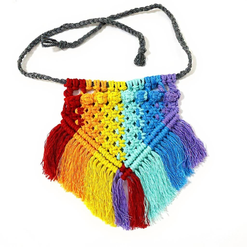 Chakra Macrame Bandana