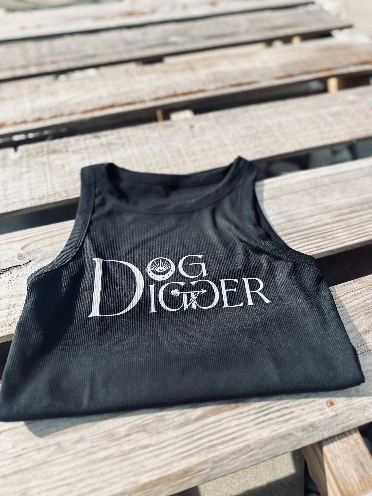 Dog Digger Tank Crop Top