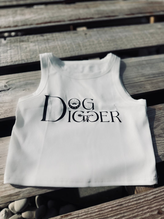 Dog Digger Tank Crop Top
