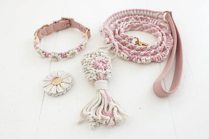 Daisy Days Macrame Poop Bag Holder