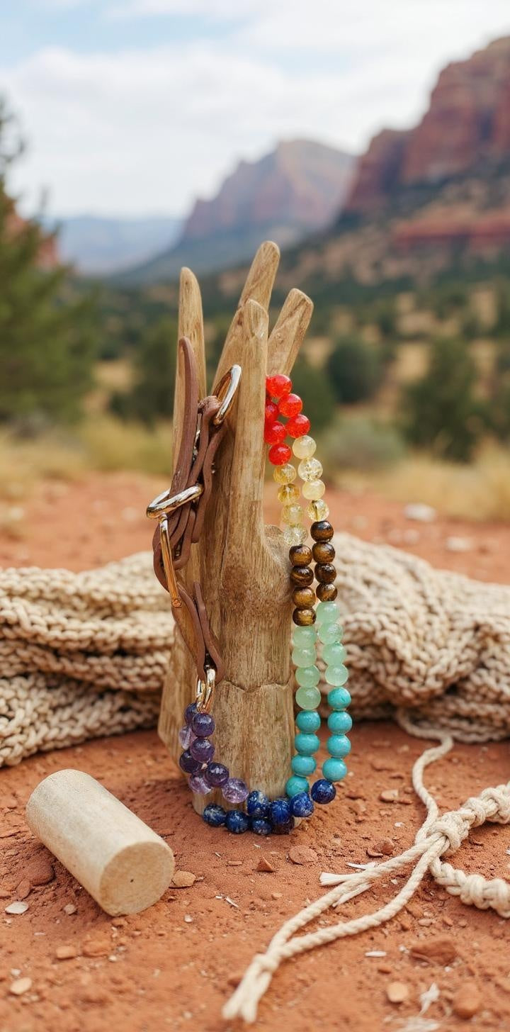Chakra Balance Collar- Crystal Energu Collection